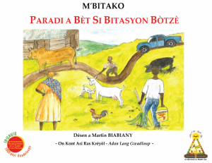 Couverture  du livre Paradi a bèt si bitasyon Botzè.png